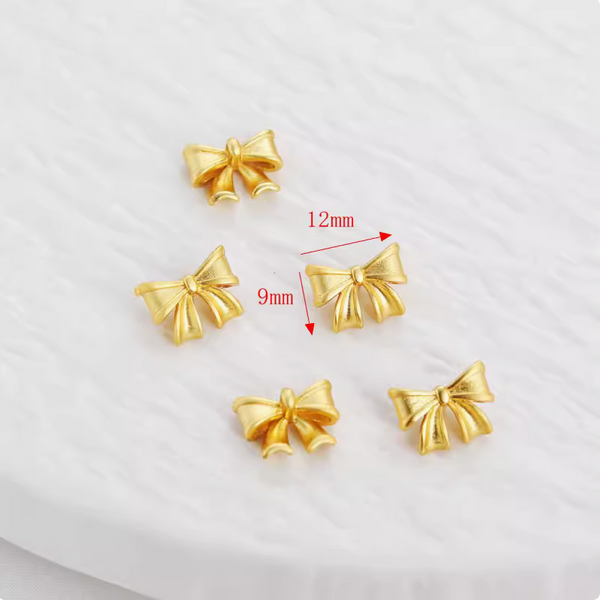 Alloy 18K / Silver Plated Bowknot Pendant Charms