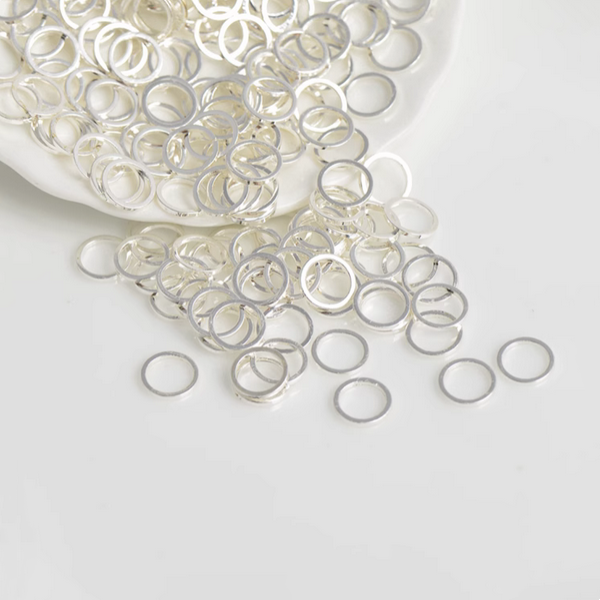 10pcs Brass Jump Ring (Closed Loop)