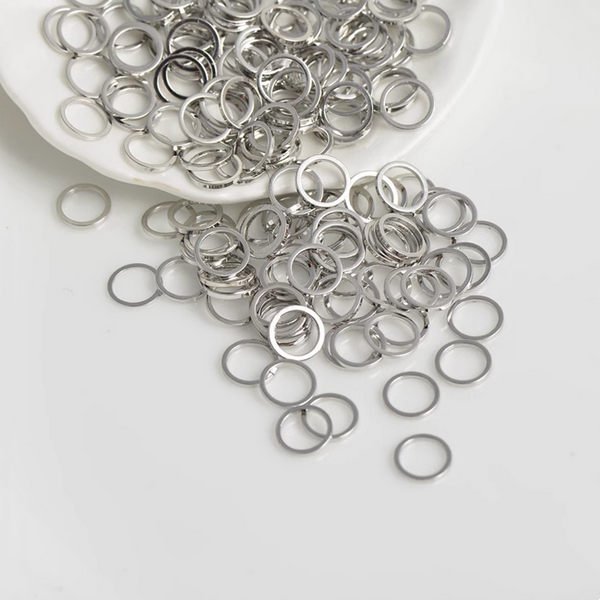 10pcs Brass Jump Ring (Closed Loop)
