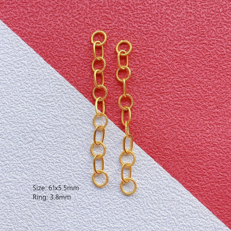 925 Silver Colorful Enameled Uncommon Extend Chains