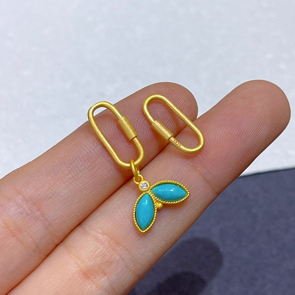 925 Sterling Silver Jump Ring (Openable), Gold Plated