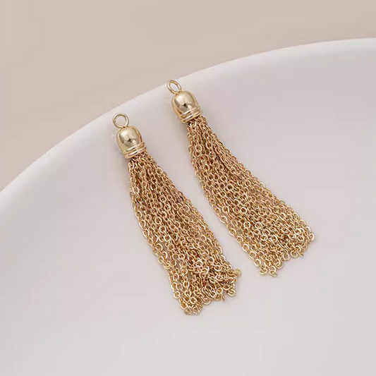 Metal Tassel Gold Plated - TSJS-01