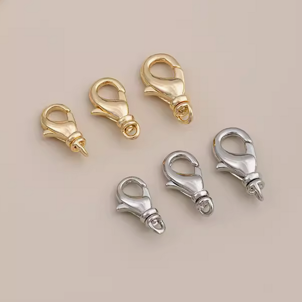 Brass Lobster Claw Clasp All Direction Rotationable