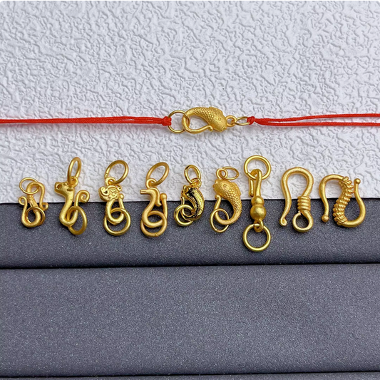 Brass Special Totem S Hook Clasp