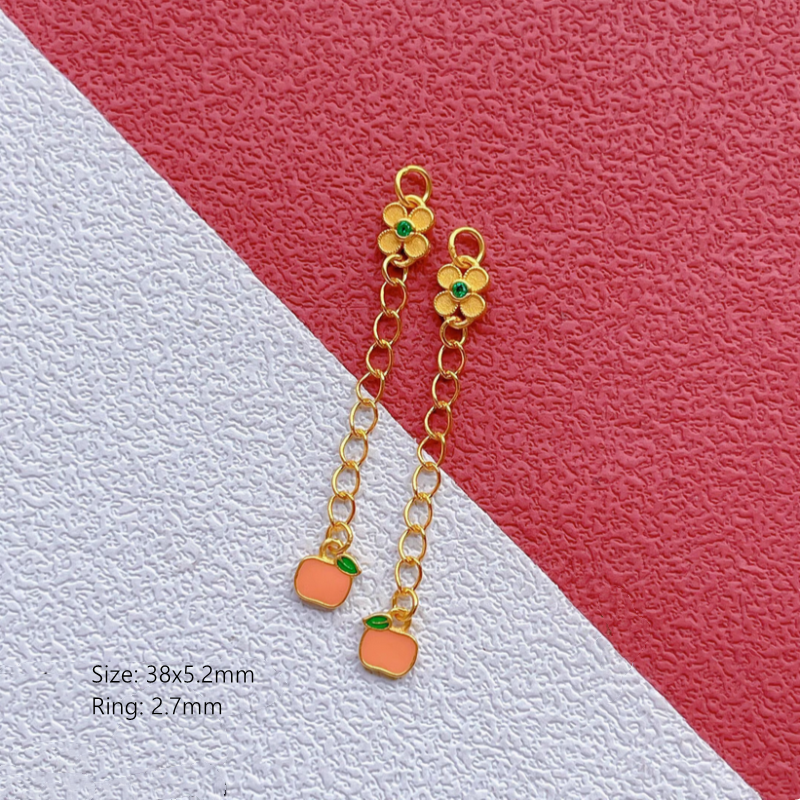 925 Silver Colorful Enameled Uncommon Extend Chains