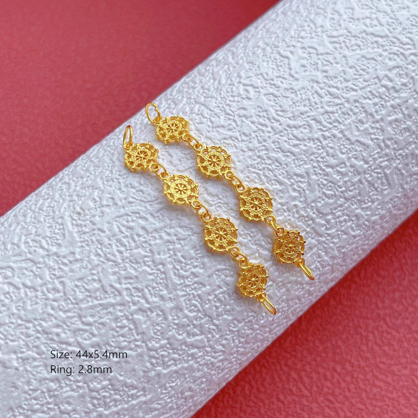 925 Silver Colorful Enameled Uncommon Extend Chains