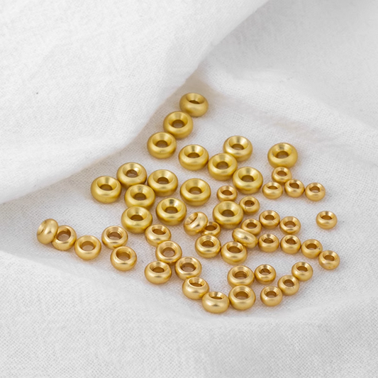 20pcs Alloy Tire Shape Spare Spacer Beads