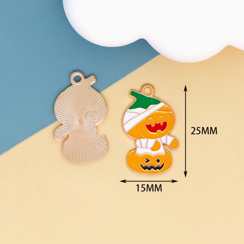 Halloween Theme Cute Dispensing Pendant Necklace Bracelet Charms