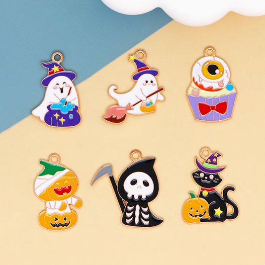 Halloween Theme Cute Dispensing Pendant Necklace Bracelet Charms