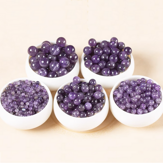 Amethyst Crystal Gemstone Beads