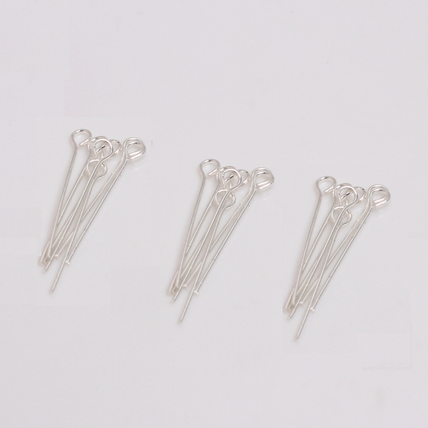 160pcs (20pc/8 size) Brass Flat /Ball /Eye Head Pins