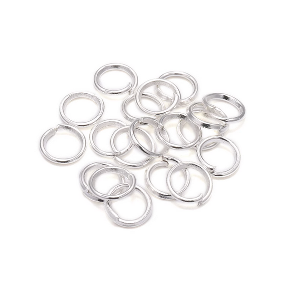 50pcs Brass Jump Ring (Open Loop)