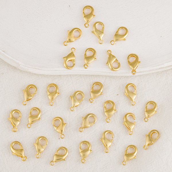 10pcs Brass Lobster Claw Clasp