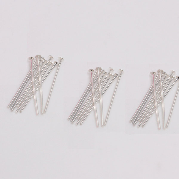 160pcs (20pc/8 size) Brass Flat /Ball /Eye Head Pins