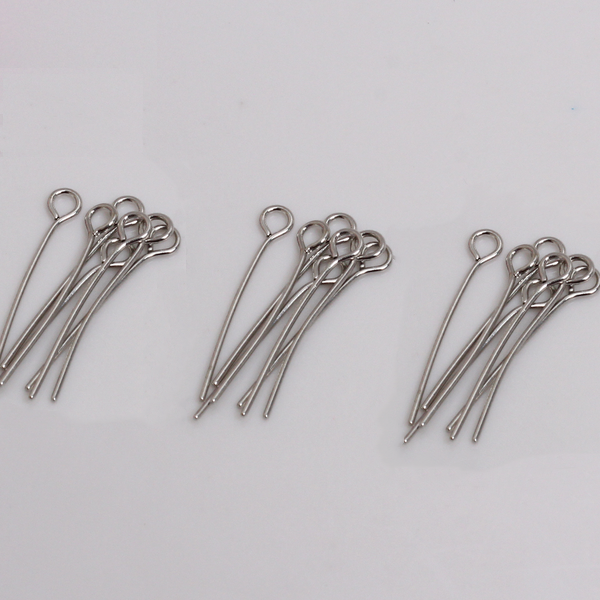 160pcs (20pc/8 size) Brass Flat /Ball /Eye Head Pins