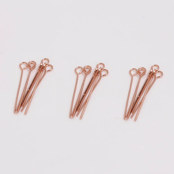 160pcs (20pc/8 size) Brass Flat /Ball /Eye Head Pins