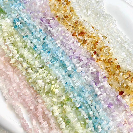 Nature Stone Beads Irregular Jewelry Crystal Stones