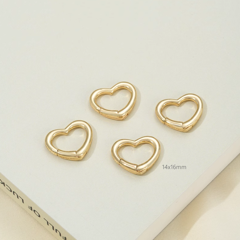 Brass Spring Clasp Jump Ring Jewelry Necklace Bracelet Ending Connector